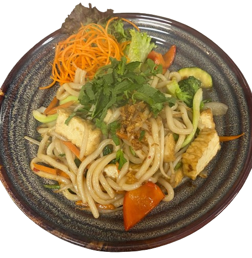 GEBRATENE UDON-NUDELN